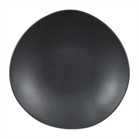 Alchemy Melamine Trace Granite Black Melamine Bowls 320mm (4 Pack)