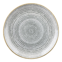 Churchill Studio Prints Round Coupe Plates Stone Grey 165mm