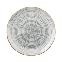 Churchill Studio Prints Round Coupe Plates Stone Grey 182mm