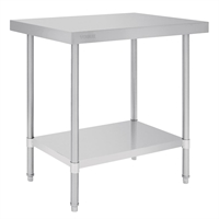 Vogue Premium Stainless Steel Prep Table 600(D)mm