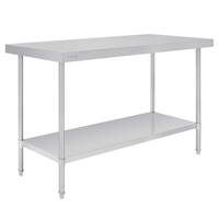 Vogue Premium Stainless Steel Prep Table 1800mm