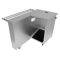 Moffat Versicarte Cash Section with Left Hand Tray Rail VCLCS