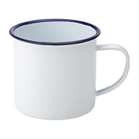 Utopia Eagle Enamel Mugs 380ml (6 Pack)