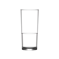 BBP Polycarbonate Hi Ball In2Stax Glasses Half Pint (48 Pack)