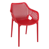 Furnlink Siesta Exclusive Air XL Armchair - Red (2 Pack)