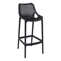 Furnlink Siesta Exclusive Air Barstool 75 - Black (2 Pack)