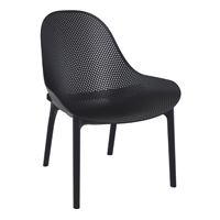 Furnlink Siesta Exclusive Sky Lounge - Black (2 Pack)