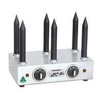 Roband Hot Dog & Bun Warmer M6T 6 Teflon Coated Spikes