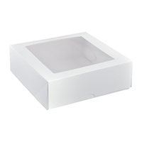 Detpak 230mm Square Patisserie Box White (200 Pack)