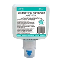 Zexa antibacterial foam handwash 1ltr cartridge