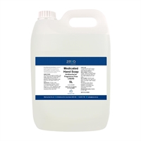 Zexa medicated hand soap fragrance free liquid (Anti-bacterial) 5ltr