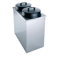 Versigen Drop-In heated plate Dispenser - Twin Tube