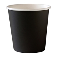BioPak BioCup Single Wall Black - 120ml 63mm (Pack 2000)