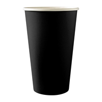BioPak BioCup Single Wall Black - 510ml 90mm (Pack 1000)
