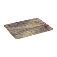 Cambro Low Profile Non Slip Wood Grain Tray 360mmx460mm - Light Oak