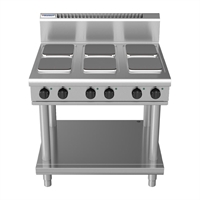 Waldorf 800 - 900mm Electric Cooktop Sealed Hobs - Leg Stand