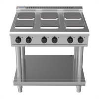 Waldorf 800 - 900mm Electric Cooktop Sealed Hobs L/B Version-Leg Stand