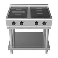Waldorf 800 - 900mm Electric Induction Cooktop L/B Version - Leg Stand