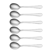 Tablekraft Luxor Fruit Spoon Hang sell 18/0 Stainless Steel 143mm (6 Pack)
