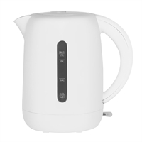 Noble & Price Cordless Electric Kettle White Polypropylene 1.7Ltr Manual