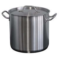 Förje Stainless Steel Stockpot with Lid - 16Ltr