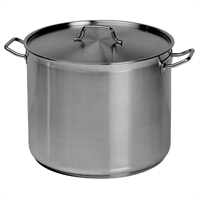 Förje Stainless Steel Stockpot with Lid - 20Ltr