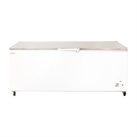 Bromic CF0700FTSS-NR Storage Chest Freezer - Flat Stainless Steel Top - 675Ltr