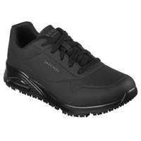 Skechers Uno SR Sutal Mens Work Shoe - Black