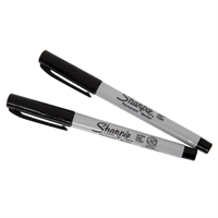 Sharpie Ultra Fine Permanent Marker Black (2 Pack)