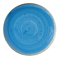 Churchill Stonecast Round Coupe Plates Cornflower Blue 217mm (12 Pack)