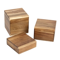 Olympia Acacia Riser Blocks 50/100/150(H)mm (3 Pack)