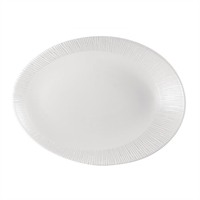 Churchill Bamboo Oval Plates 350 x 267mm (12 Pack)
