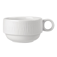 Churchill Bamboo Stacking Cups 7oz (12 Pack)