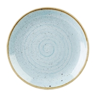 Churchill Stonecast Round Coupe Plates Duck Egg Blue 260mm (12 Pack)
