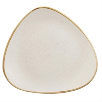 Churchill Stonecast Triangle Plates Barley White 305mm (6 Pack)