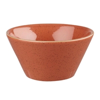 Churchill Stonecast Round Bowls Spiced Orange 295mm (12 Pack)