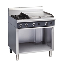 Cobra by Moffat 2 Burner Propane Gas Cooktop with Griddle Plate C9B