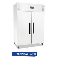 Polar G-Series 2 Door Upright Fridge 1200Ltr White