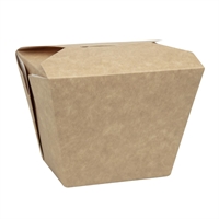 Colpac Recyclable Microwavable Food Boxes Square 750ml (250 Pack)