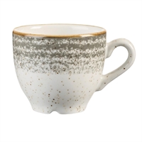 Churchill Studio Prints Homespun Stone Grey Espresso Cups 100ml 3.5oz (12 Pack)