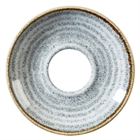 Churchill Studio Prints Stone Cappuccino Saucers Grey 156mm (12 Pack)