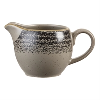 Churchill Studio Prints Homespun Charcoal Black Milk Jug 114ml 4oz (4 Pack)