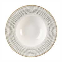 Churchill Studio Prints Round Wide Rim Bowls Stone Grey 280mm