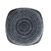 Churchill Studio Prints Square Plates Charcoal Black 215mm (12 Pack)