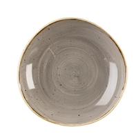Churchill Stonecast Round Bowls Peppercorn Grey 253mm (12 Pack)