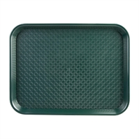 Olympia Kristallon PP Rectangular Tray Green 275x353mm
