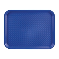 Olympia Kristallon PP Rectangular Tray Blue 275x353mm