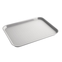 Olympia Kristallon PP Rechteckiges Tablett grau 275x353mm