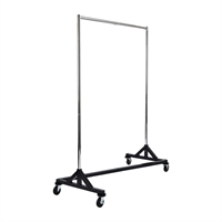 Black Garment Rail