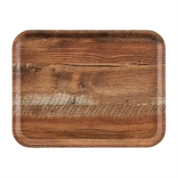 Cambro Madeira Laminate Rectangular Tray Brown Oak 430-460mm